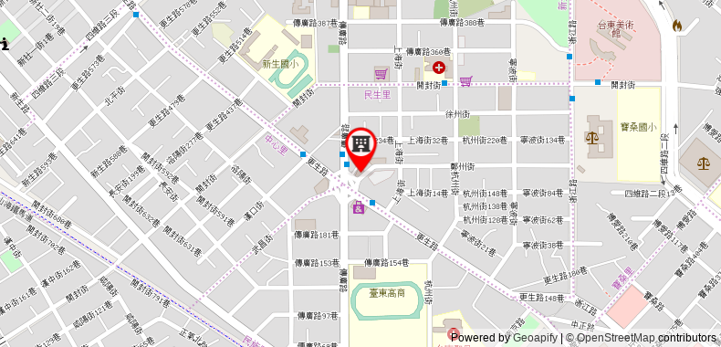 Taitung Bali Suites Hotel on maps