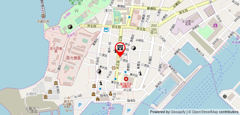 King Lin Hotel on maps
