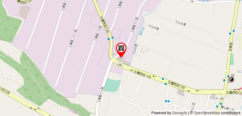 Bản đồ đến Khách sạn Taichung Shinkansen Grand