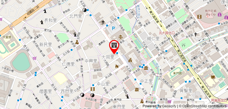 Hold Me Hotel  Zhongzheng on maps
