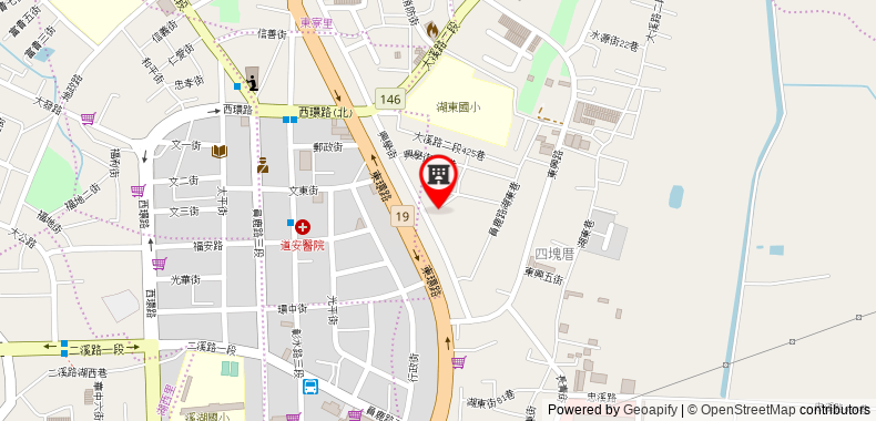 Bản đồ đến Shihu Motel