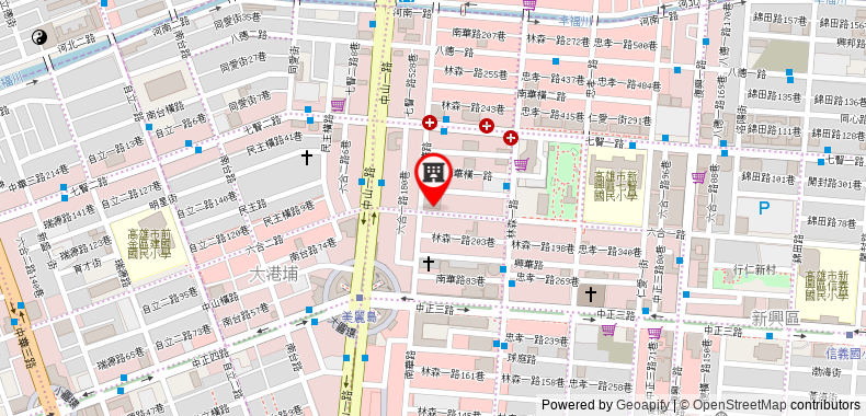 Bản đồ đến Khách sạn Formosa Boulevard Station Garden