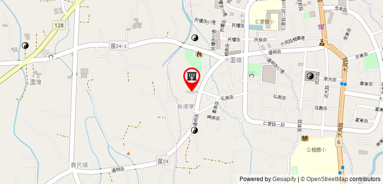 Yuan Motel on maps