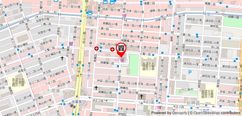 Bản đồ đến Khách sạn Kung Shang Design