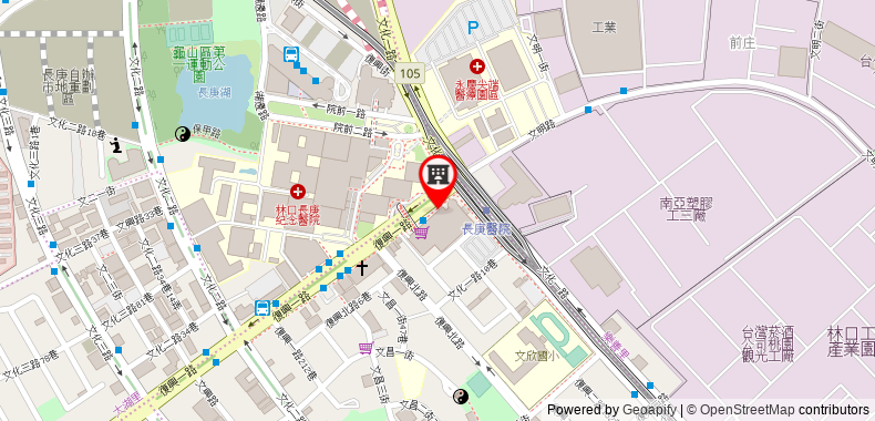 Fullon Hotel Taoyuan Airport Access MRT A8 on maps