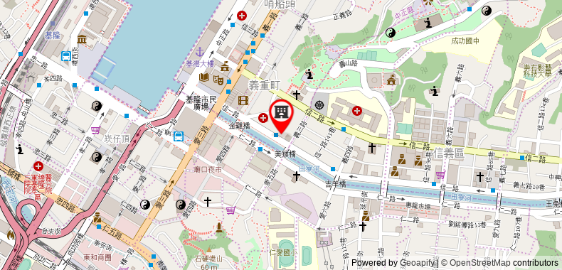 Just Live Inn - Keelung on maps