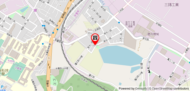 Bản đồ đến Cozy apartment near Xinfeng station 10mins - 3F-3