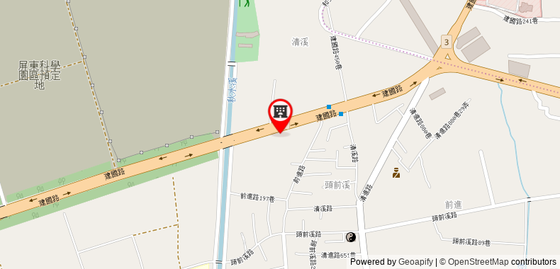 Bản đồ đến All-Ur Boutique Motel-Ping Tung Branch