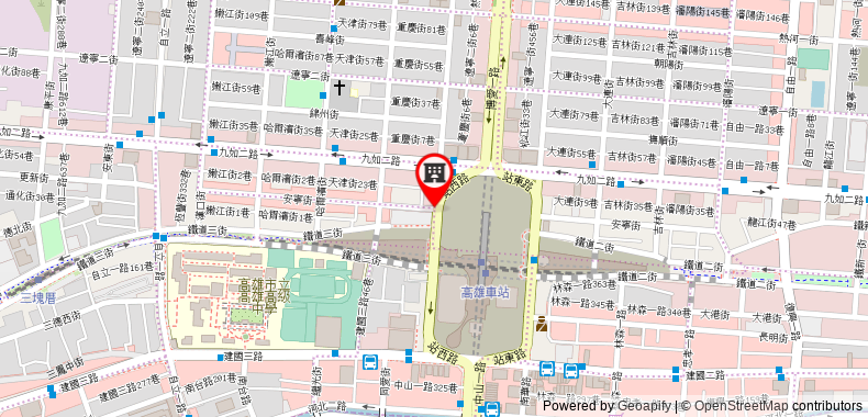 Bản đồ đến Khách sạn CU Kaohsiung