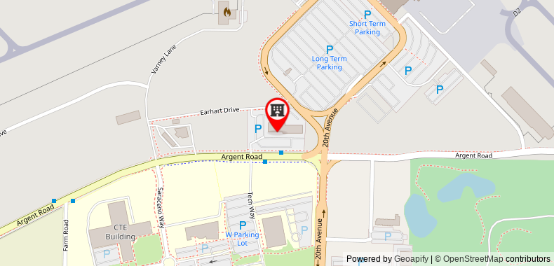 Bản đồ đến Courtyard by Marriott Pasco Tri-Cities Airport