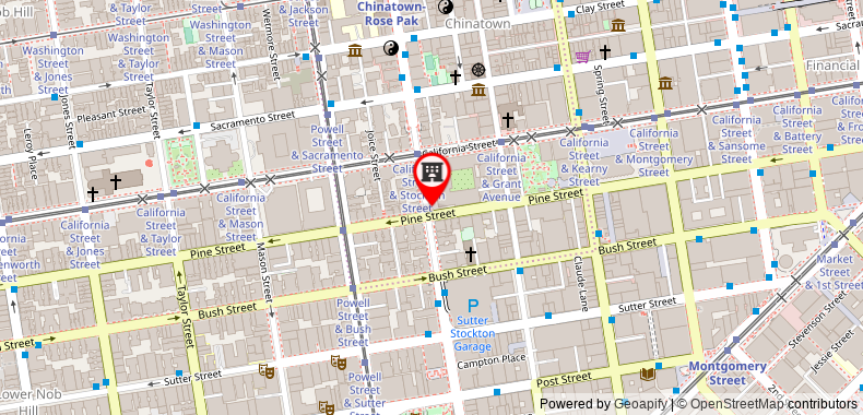 在地图上查看舊金山麗思卡爾頓酒店