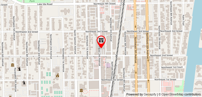 The Ray Hotel Delray Beach, Curio Collection by Hilton on maps