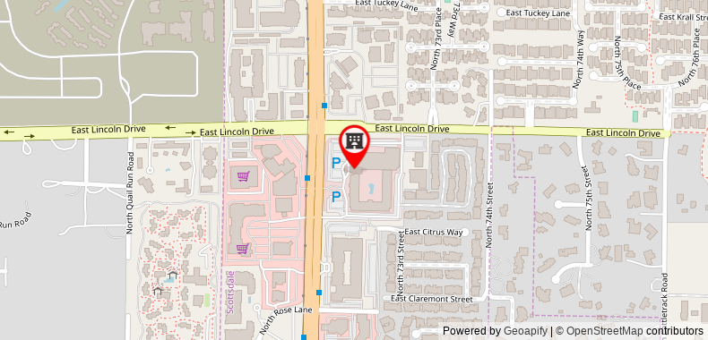 Hilton Scottsdale Resort & Villas on maps