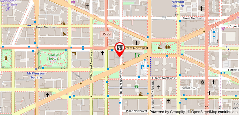 Bản đồ đến Embassy Suites by Hilton Washington DC Convention Center