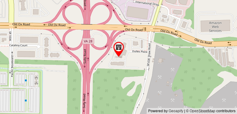 Bản đồ đến Comfort Inn & Suites Airport Dulles-Gateway