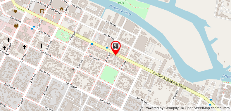 Bản đồ đến Khách sạn Metro & Cafe
