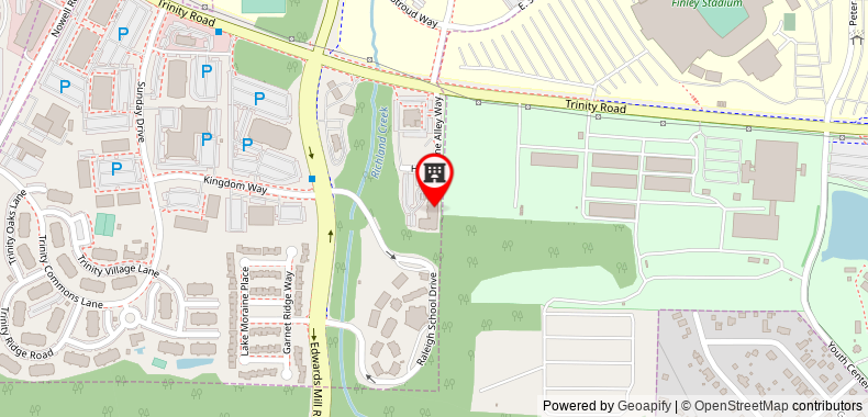 Four Points by Sheraton Raleigh Arena on maps