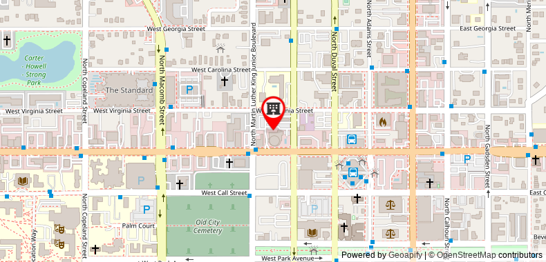 Four Points by Sheraton Tallahassee Downtown on maps