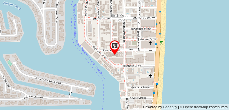 Kimpton Shorebreak Fort Lauderdale Beach Resort on maps