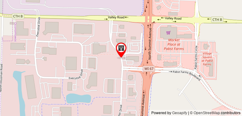 TownePlace Suites by Marriott Oconomowoc on maps
