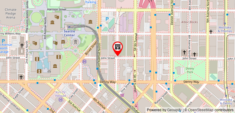 Executive Inn by the Space Needle on maps