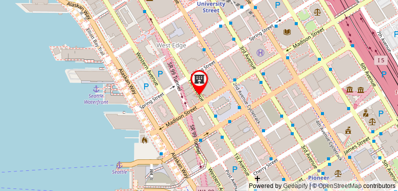 The Alexis Royal Sonesta Hotel Seattle on maps