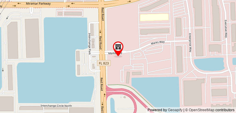 Bản đồ đến SpringHill Suites by Marriott Fort Lauderdale Miramar