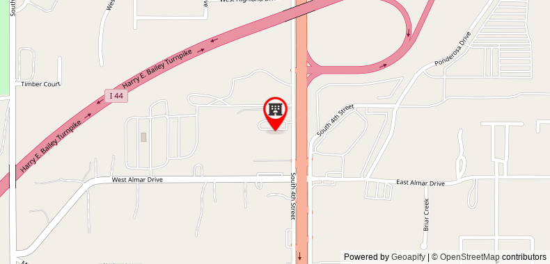 Holiday Inn Express Hotel & Suites Chickasha on maps