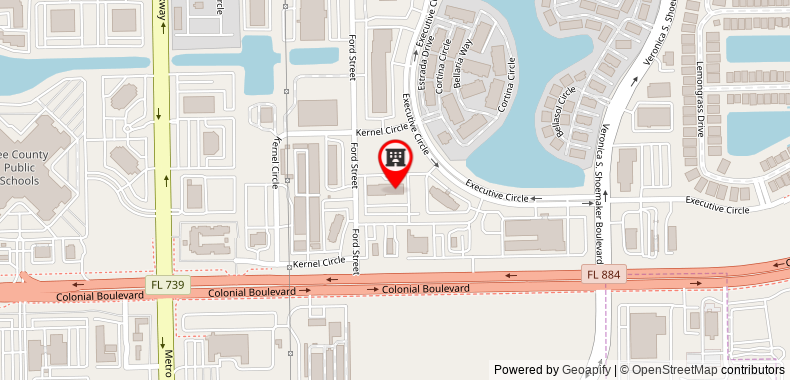 Bản đồ đến Home2 Suites by Hilton Fort Myers Colonial Blvd