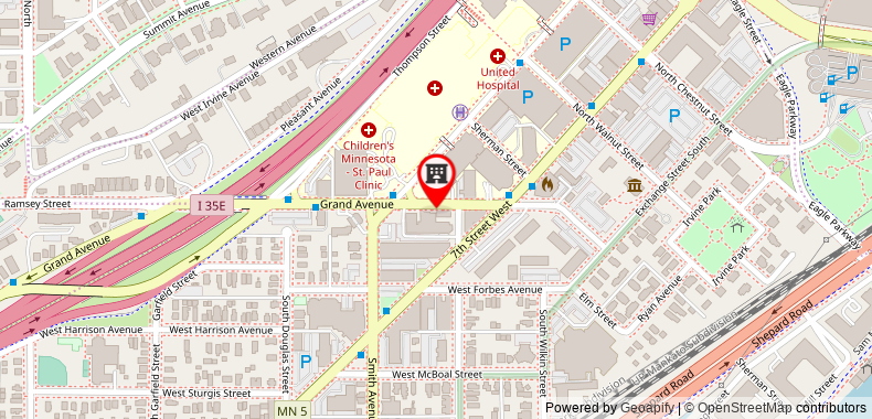 在地图上查看聖保羅市中心居家酒店