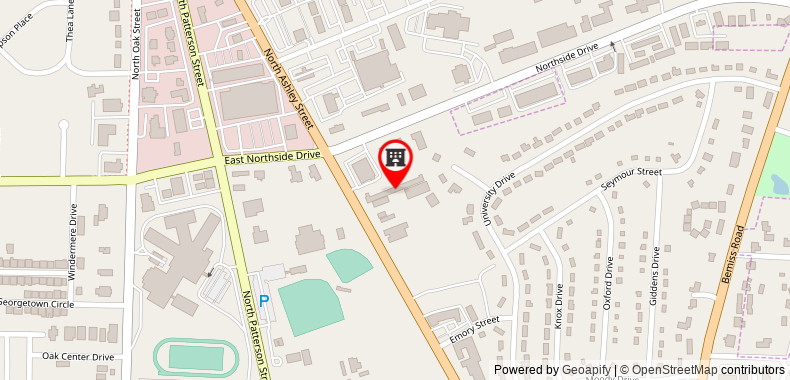 Red Roof Inn Valdosta - University on maps