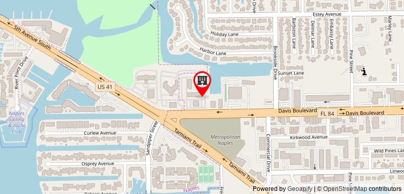 Bản đồ đến Red Roof PLUS+ & Suites Naples Downtown-5th Ave S