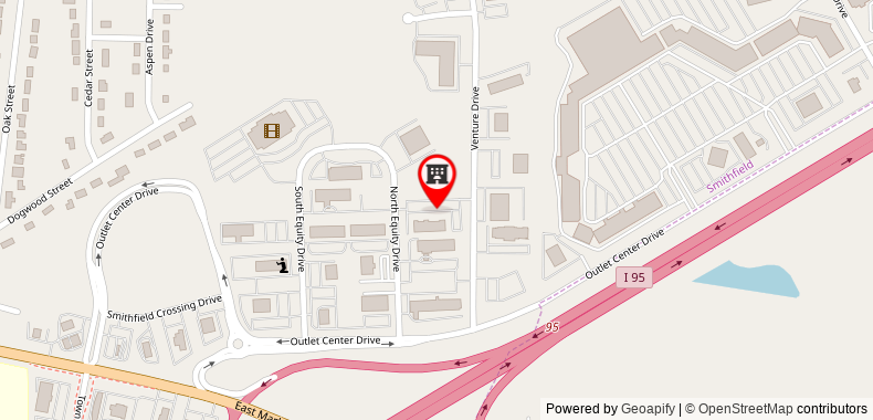 Country Inn & Suites by Radisson, Smithfield-Selma, NC on maps