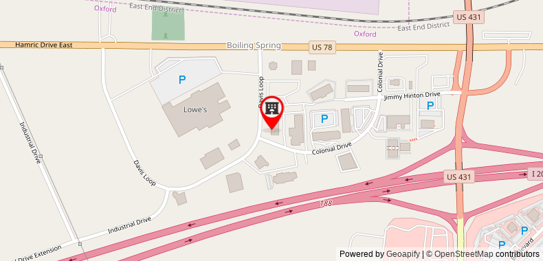 Home2 Suites by Hilton Oxford on maps