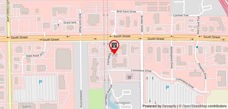 Homewood Suites By Hilton Lafayette Rossville on maps