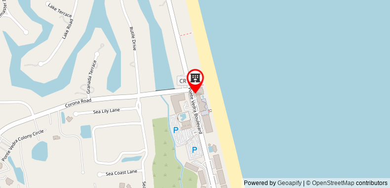 Bản đồ đến The Lodge & Club at Ponte Vedra Beach