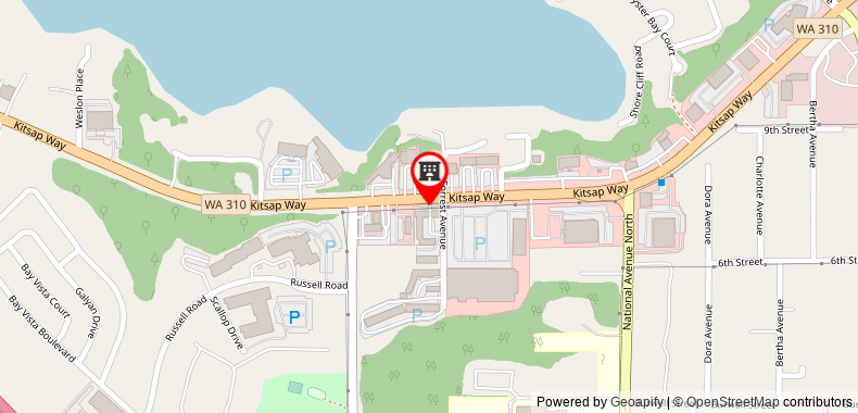 Bản đồ đến Quality Inn & Suites Bremerton near Naval Shipyard