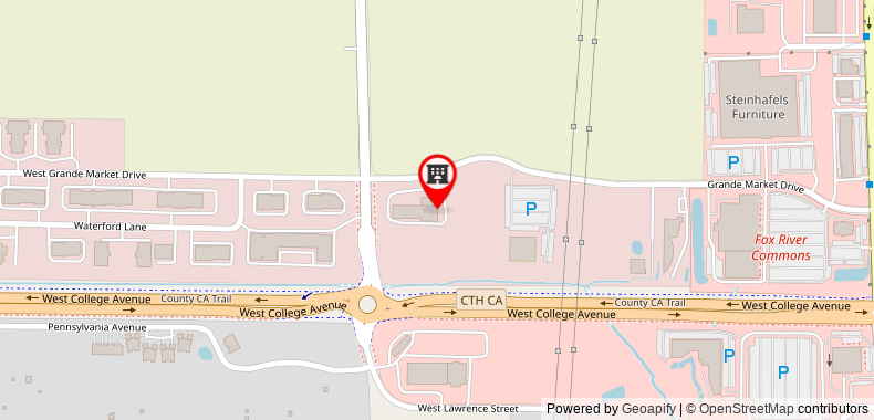 Home2 Suites by Hilton Appleton on maps