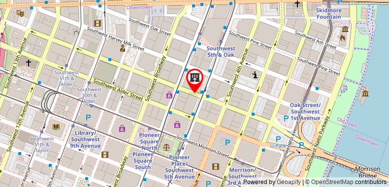 Bản đồ đến The Royal Sonesta Portland Downtown