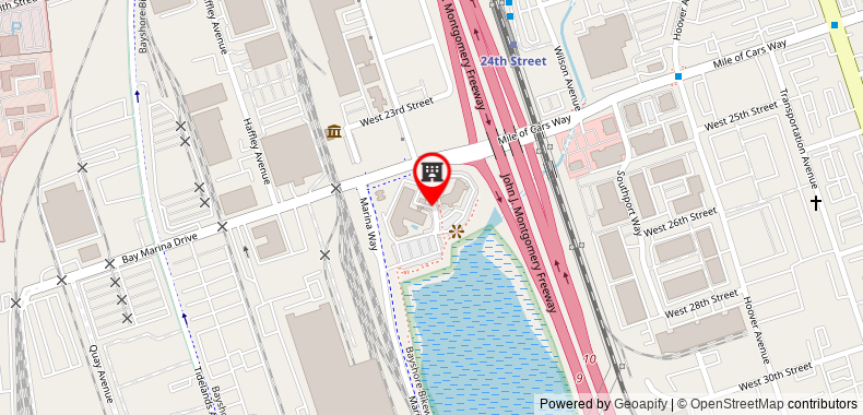 Bản đồ đến Khách sạn Best Western Plus Marina Gateway