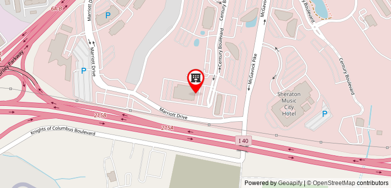 Embassy Suites by Hilton Nashville Airport on maps