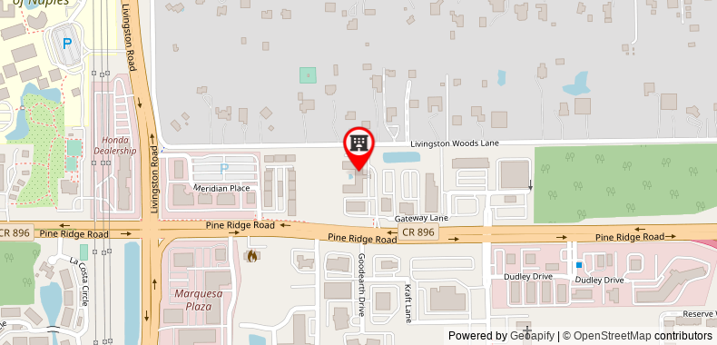 Hawthorn Suites by Wyndham Naples on maps
