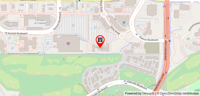 Bản đồ đến Residence Inn by Marriott Boulder Broomfield/Interlocken