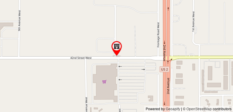 Best Western Plus Williston Hotel and Suites on maps