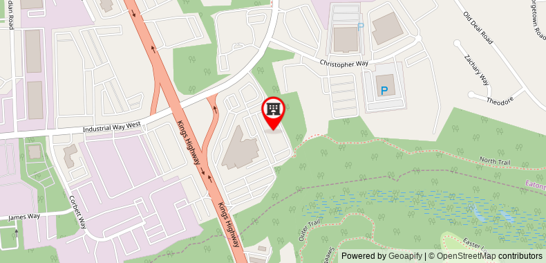 Homewood Suites by Hilton Eatontown on maps