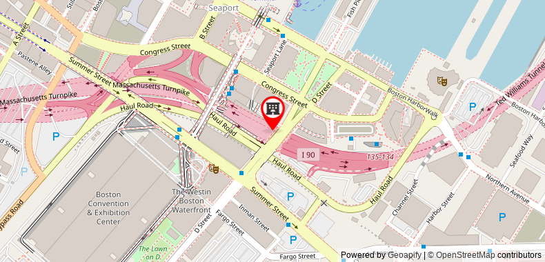 Omni Boston Hotel at the Seaport on maps