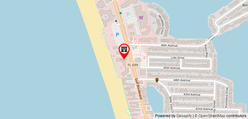 Bản đồ đến Khách sạn Plaza Beach - Beachfront Resort