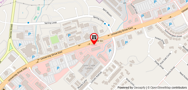 Bản đồ đến Hyatt Place College Station