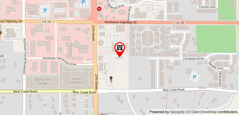 Home2 Suites by Hilton Bend on maps