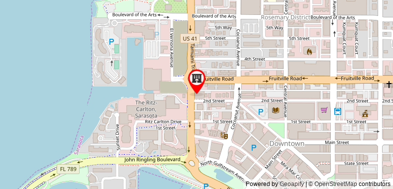 Embassy Suites by Hilton Sarasota on maps